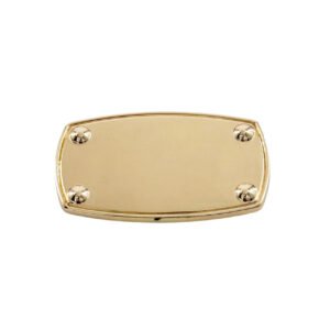 Placa De Identificación – Modelo Ovalado/Rectangular – 2.5cm x 4.5cm